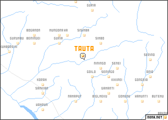 map of Tauta