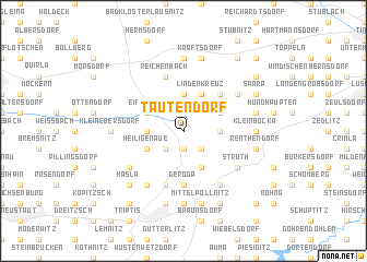 map of Tautendorf