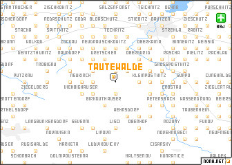 map of Tautewalde