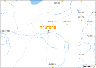 map of Tautoro