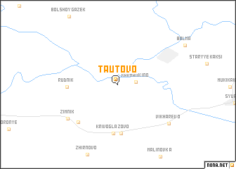 map of Tautovo