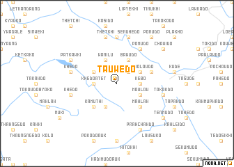 map of Tauwedo