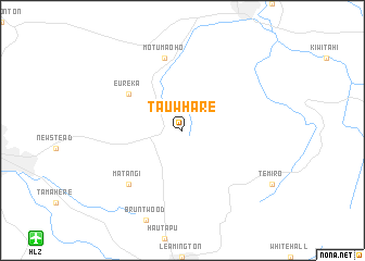 map of Tauwhare