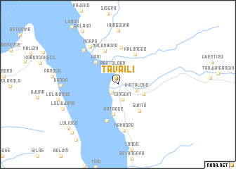 map of Tavaili