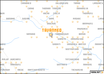 map of Tả Van Mèo