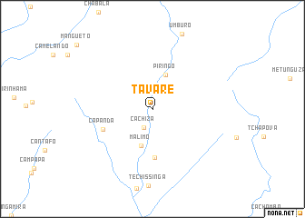map of Tavare