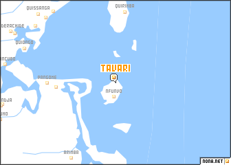 map of Tavari