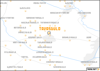 map of Tavasdůlő