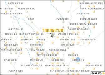 map of Tavasiyur