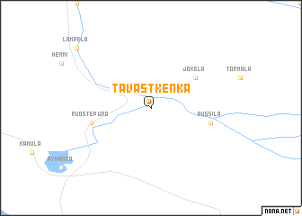 map of Tavastkenkä