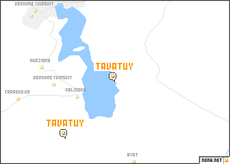 map of Tavatuy
