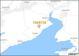 map of Tavayza