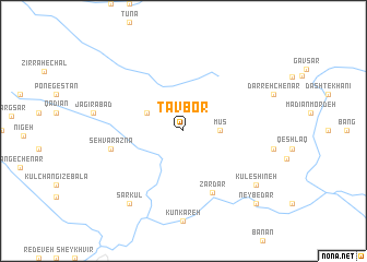 map of Tāvbor