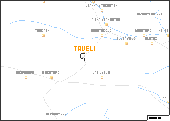 map of Taveli