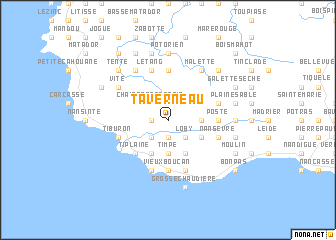 map of Taverneau