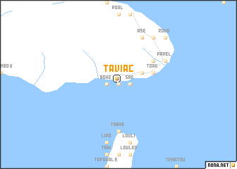 map of Taviac