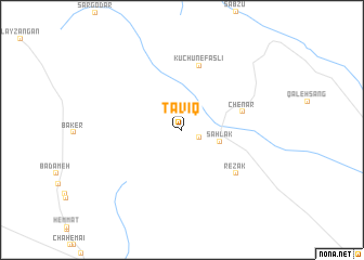 map of Ta‘vīq