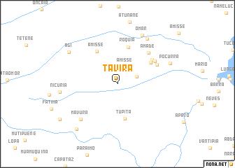 map of Tavira