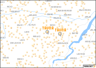 map of Tavna