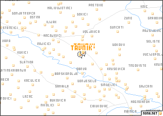 map of Tavnik