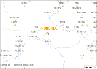 map of Tavouac (2)