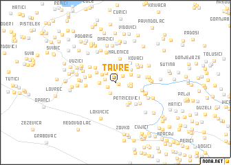 map of Tavre