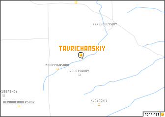 map of Tavrichanskiy