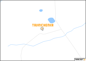 map of Tavrichenka