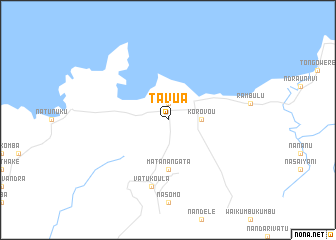 map of Tavua