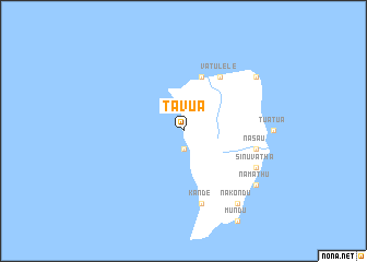 map of Tavua