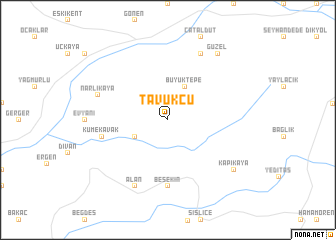 map of Tavukçu