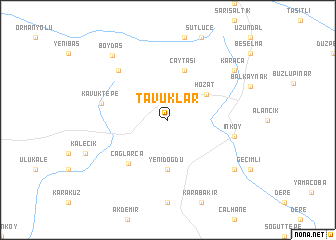 map of Tavuklar