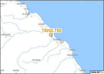 map of Tavultae