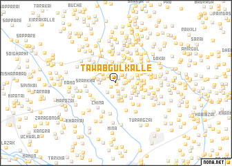 map of Tawāb Gul Kalle