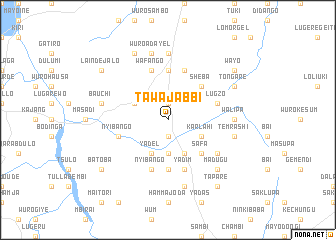 map of Tawa Jabbi