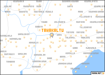 map of Tawa Kaltu