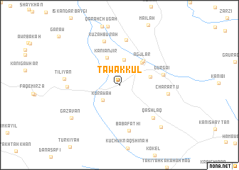 map of Tawakkul