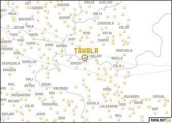 map of Tawala