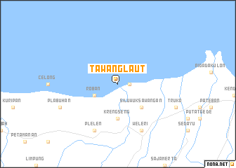map of Tawanglaut