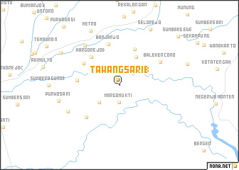 map of Tawangsari 1