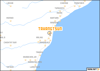 map of Ta-wang-ts\