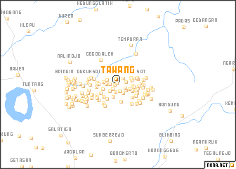 map of Tawang