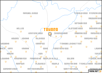 map of Tawara