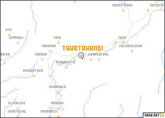 map of Tawatawandi