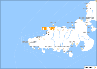 map of Tawava