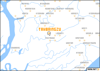 map of Tawbaingzu