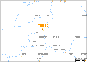 map of Tawbo