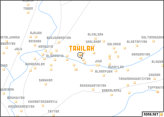 map of Ţawīlah