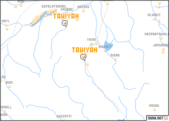 map of Ţawīyah