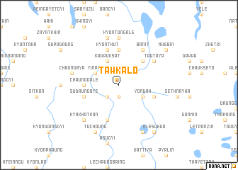 map of Tawkalo